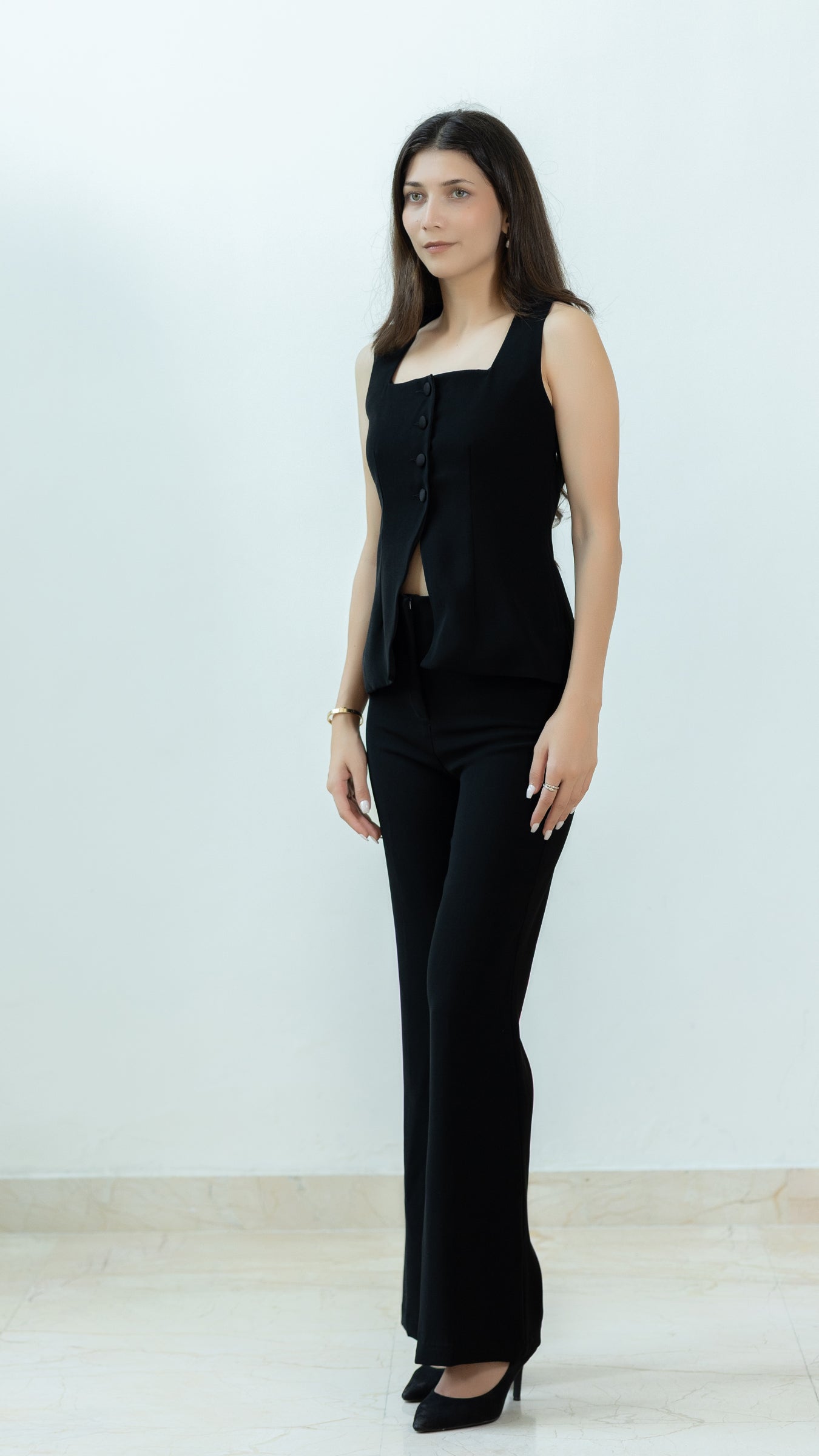 The Rooh Set – Top & Pant in Black