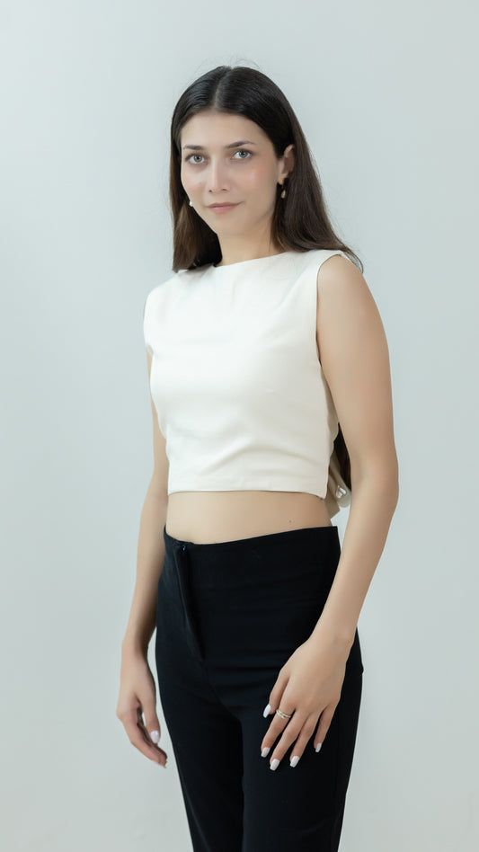 The Lumi Top – Ivory