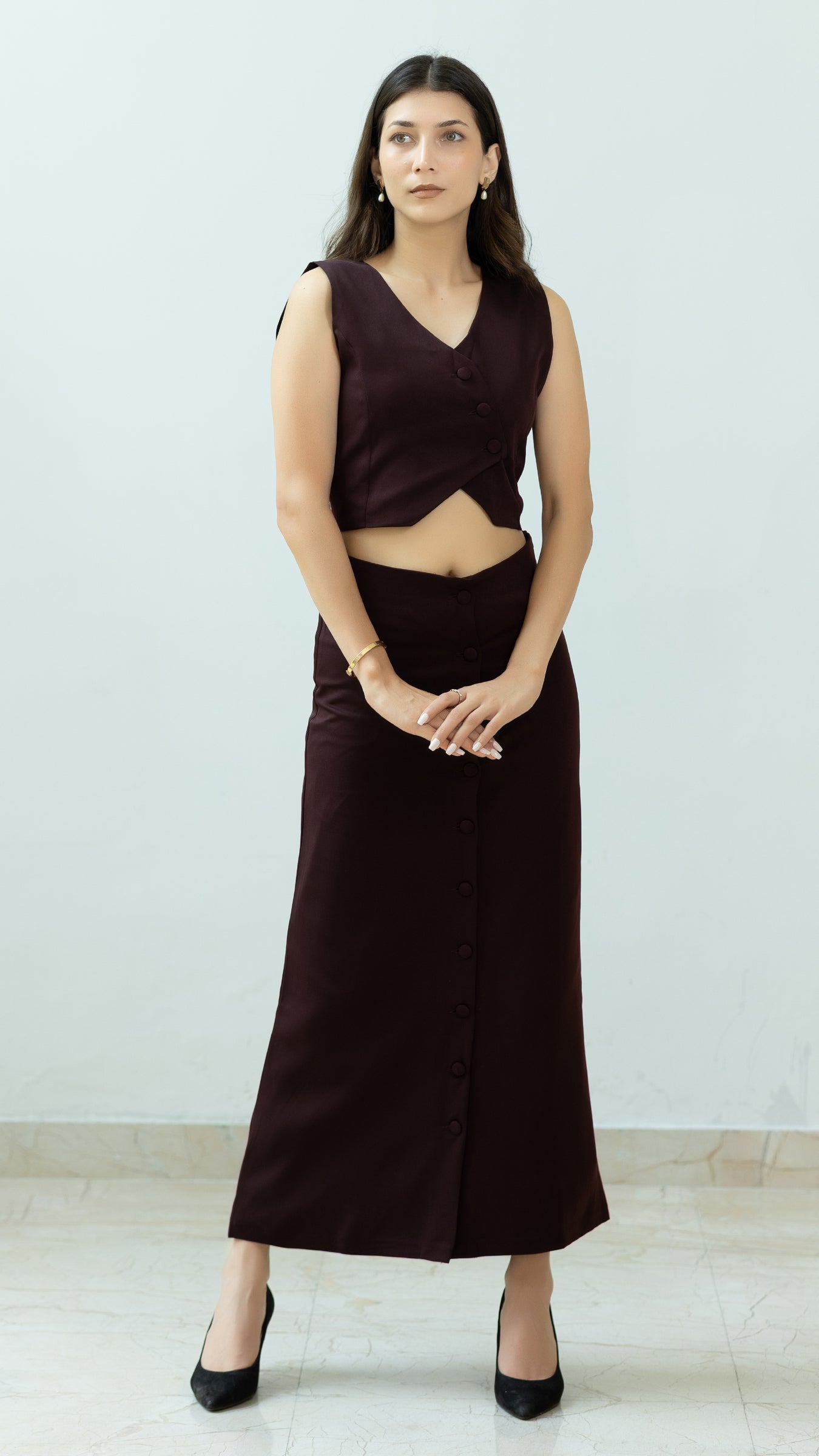 The Ora Skirt – Brown