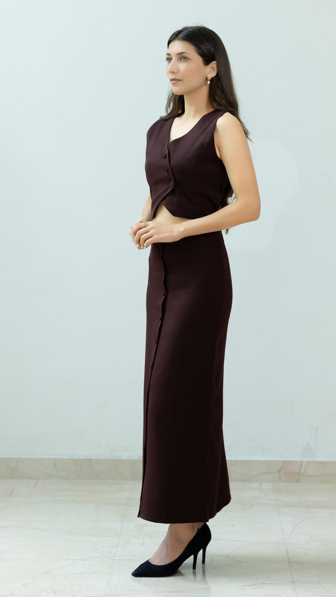 The Ora Skirt – Brown