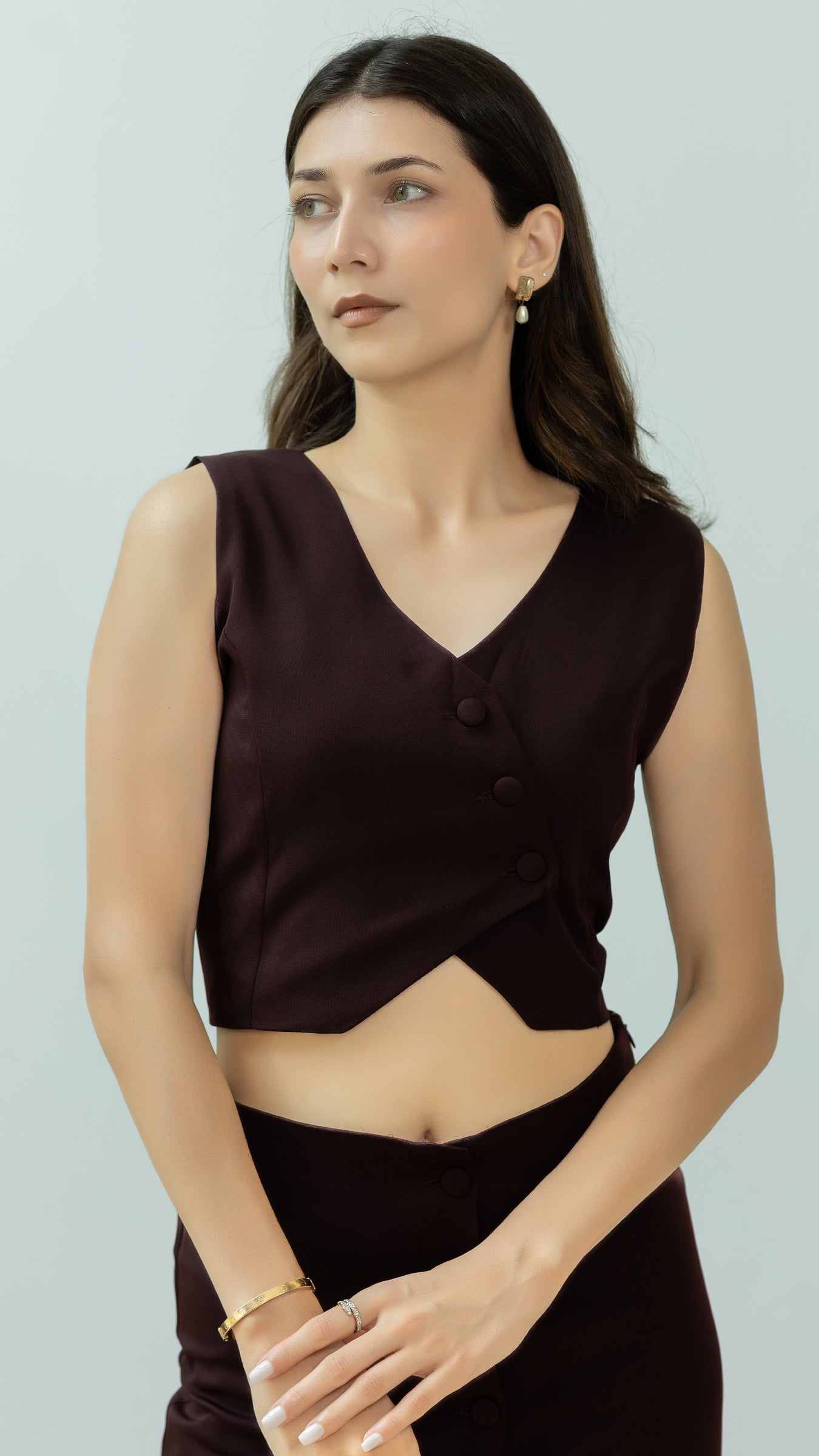 The Ora Waistcoat – Brown