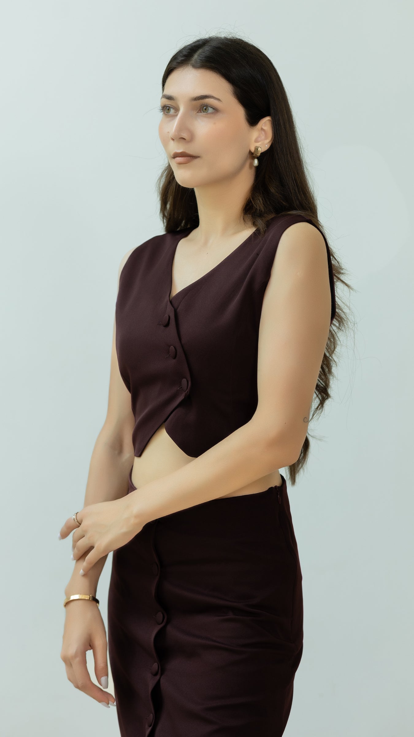The Ora Waistcoat – Brown