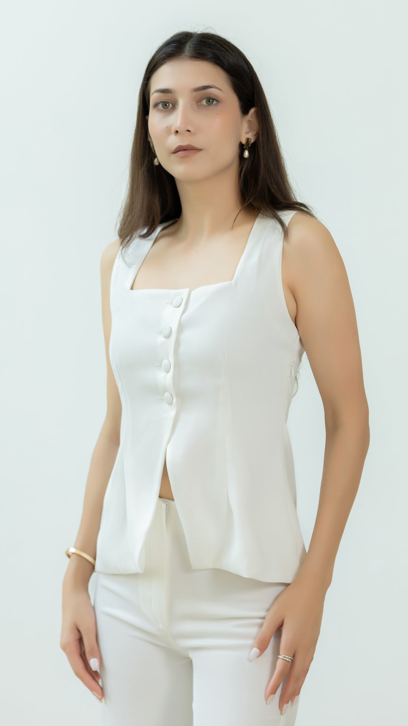 The Rooh Top – White