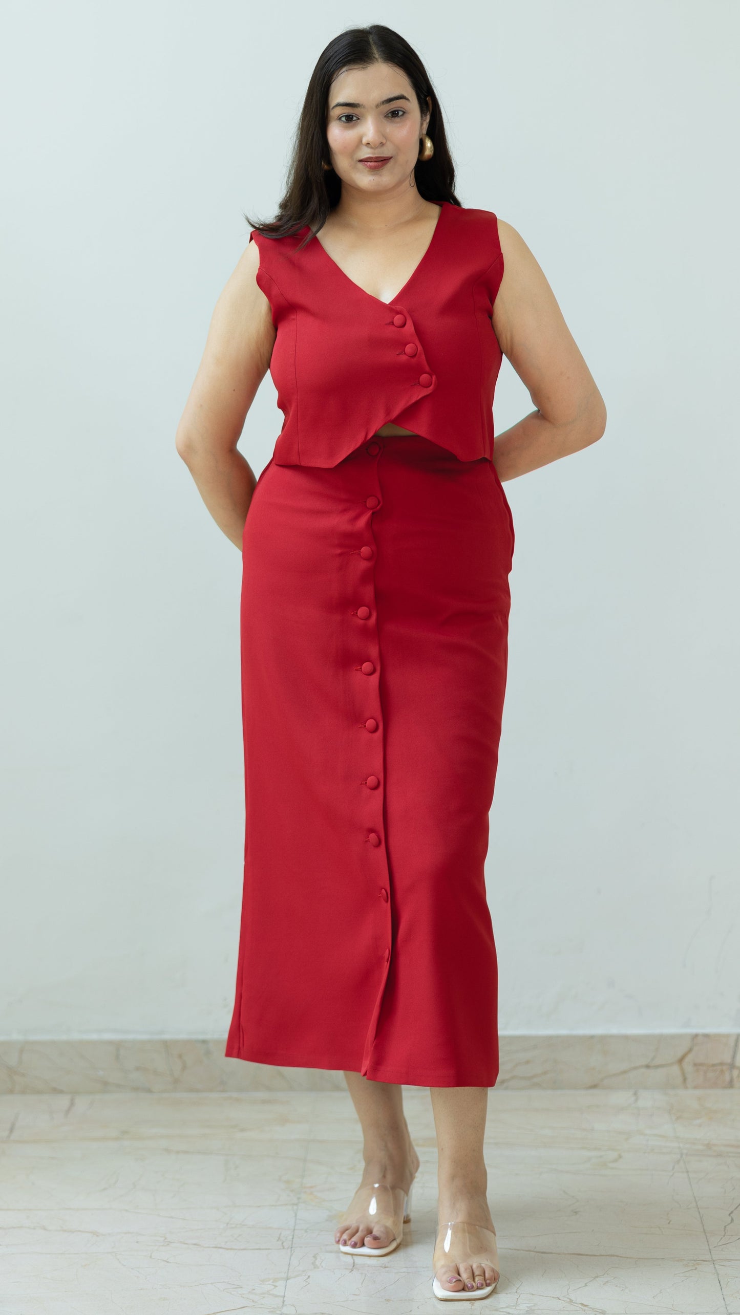 The Ora Skirt – Red