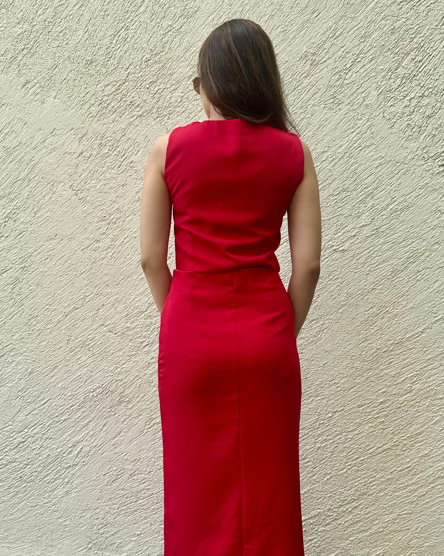 The Ora Skirt – Red