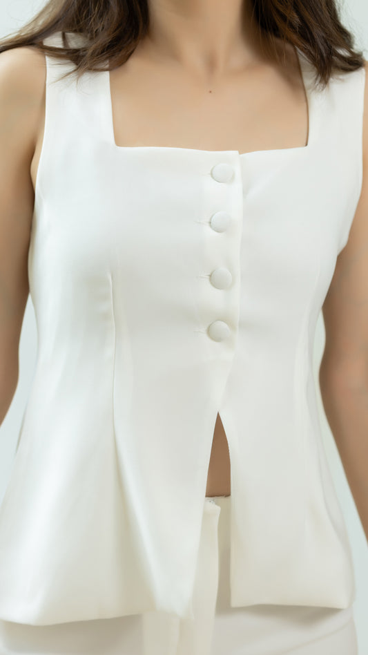 The Rooh Top – White